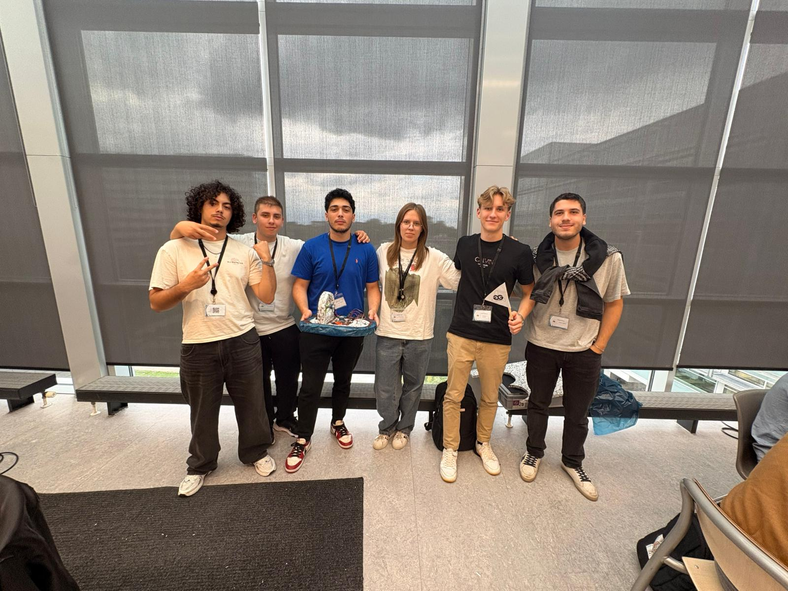 The G-Force team on the build floor